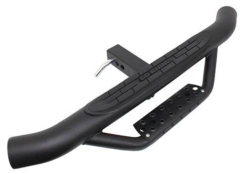 Go Rhino 2" Black Powder Coat Dominator 36" Hitch Step - Click Image to Close